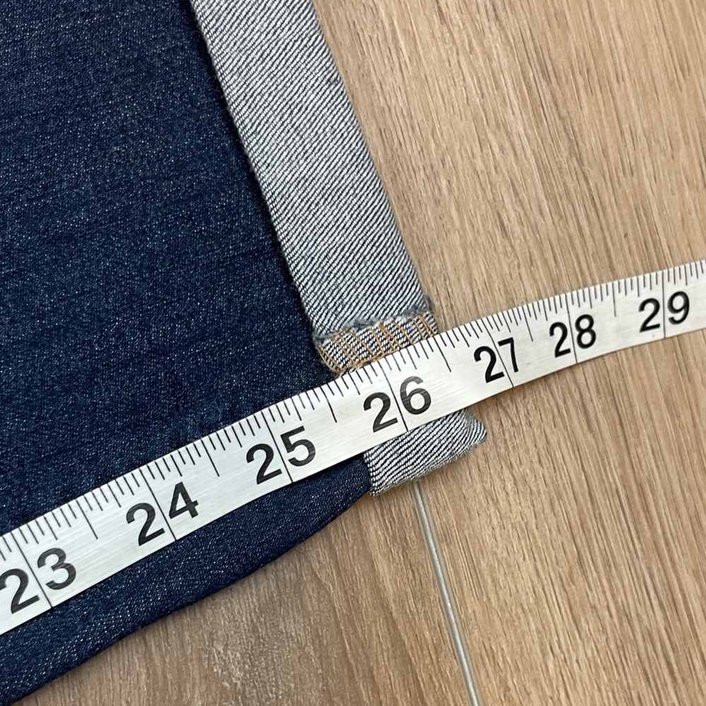NWT 1822 Ankle Skinny Jeans Size 24W Mid High Rise Dark Wash Denim Stretchy - Picture 10 of 11